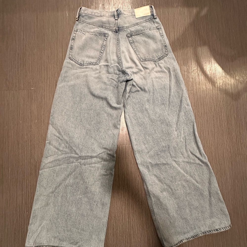 rag & bone Sofie High Rise Ultra Wide Leg Jeans - Picture 9 of 9